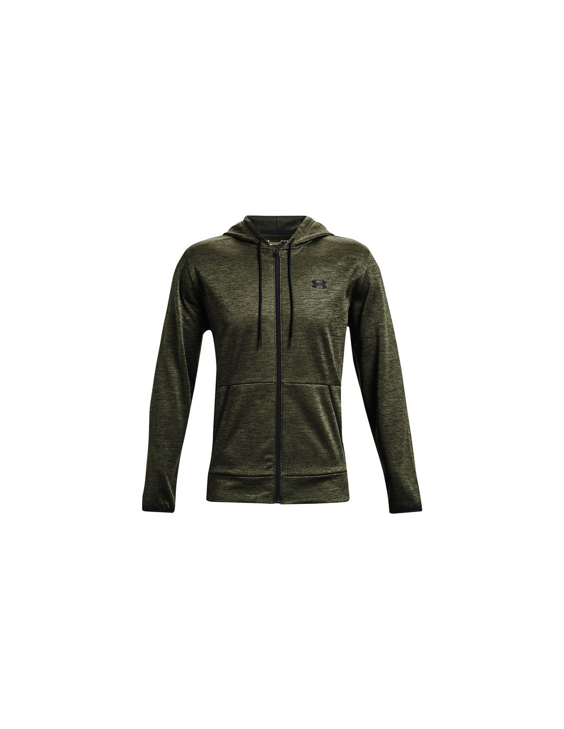Chaqueta Under Armour Fleece FZ Hoodie M Green