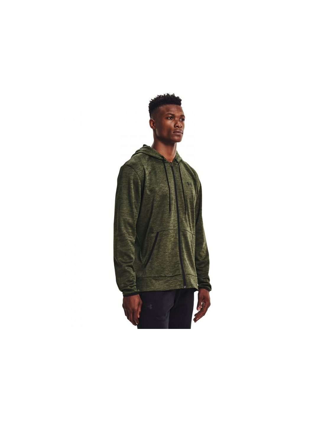 Chaqueta Under Armour Fleece FZ Hoodie M Green