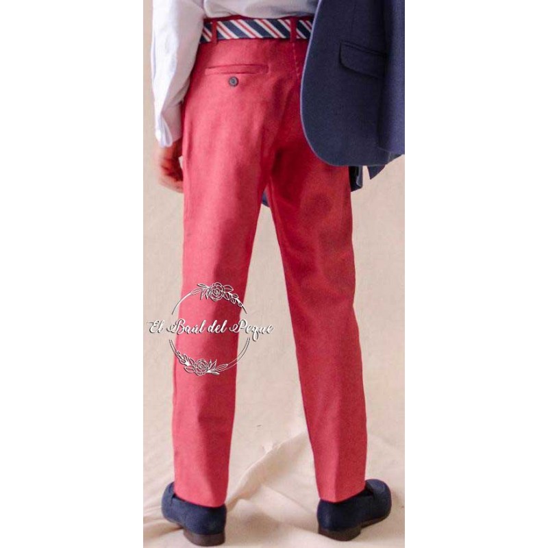 Chino Niño Vestir Rojo Varones One