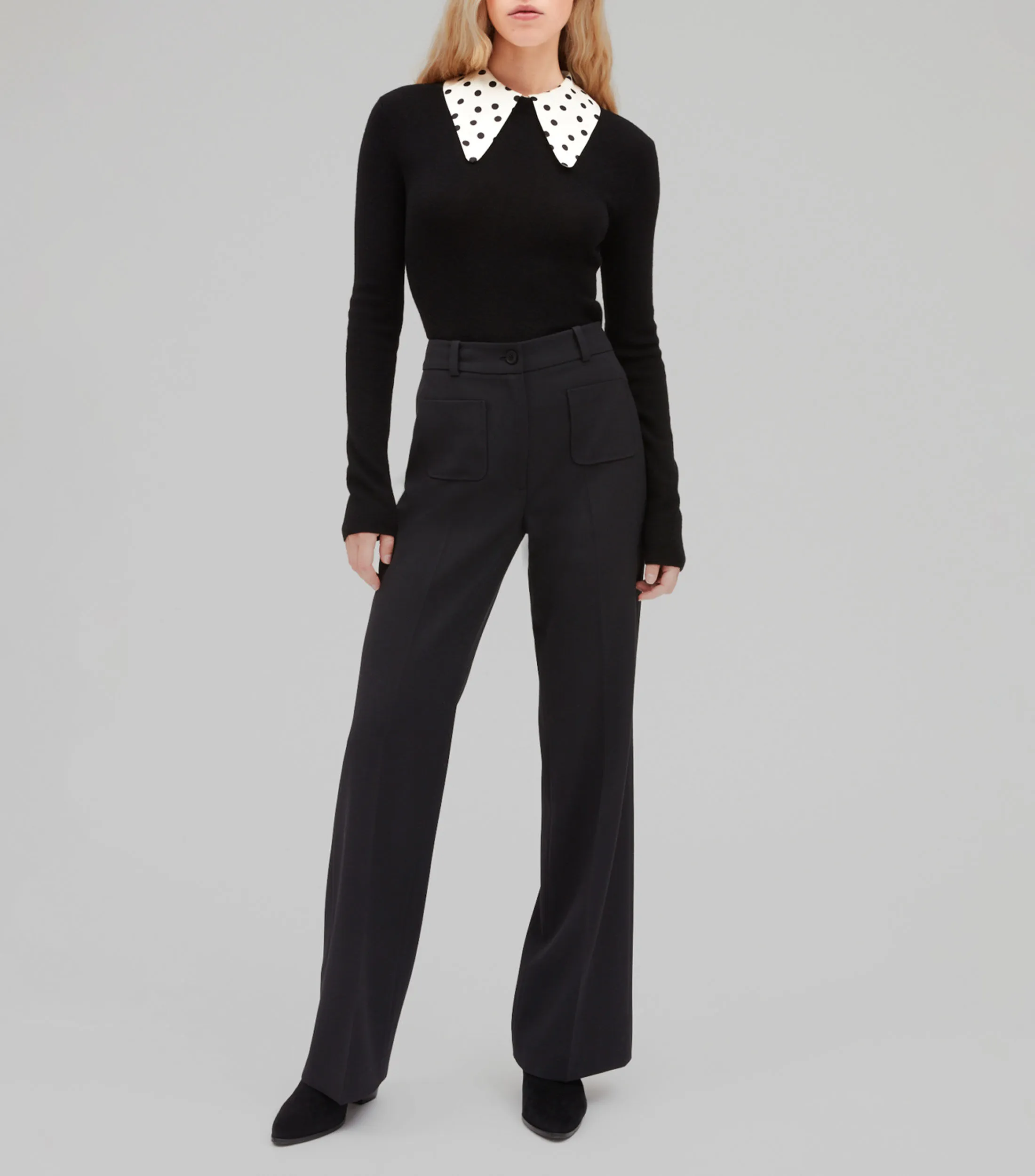 Claudie Pierlot Pantalón acampanado Mujer