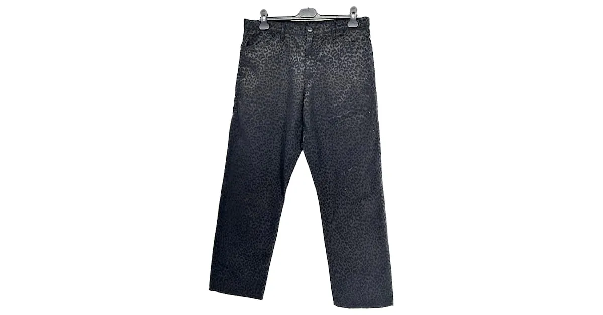 COMME DES GARCONS Pantalón T.Algodón XL Internacional Negro 