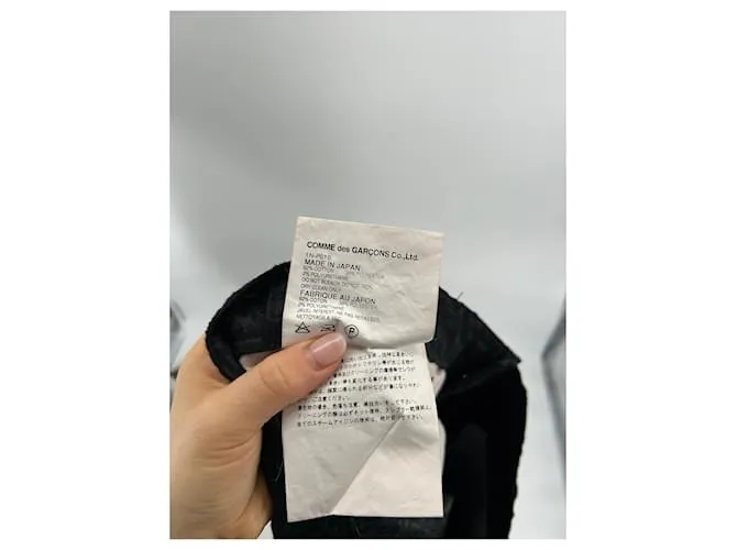 COMME DES GARCONS Pantalón T.Algodón XL Internacional Negro 