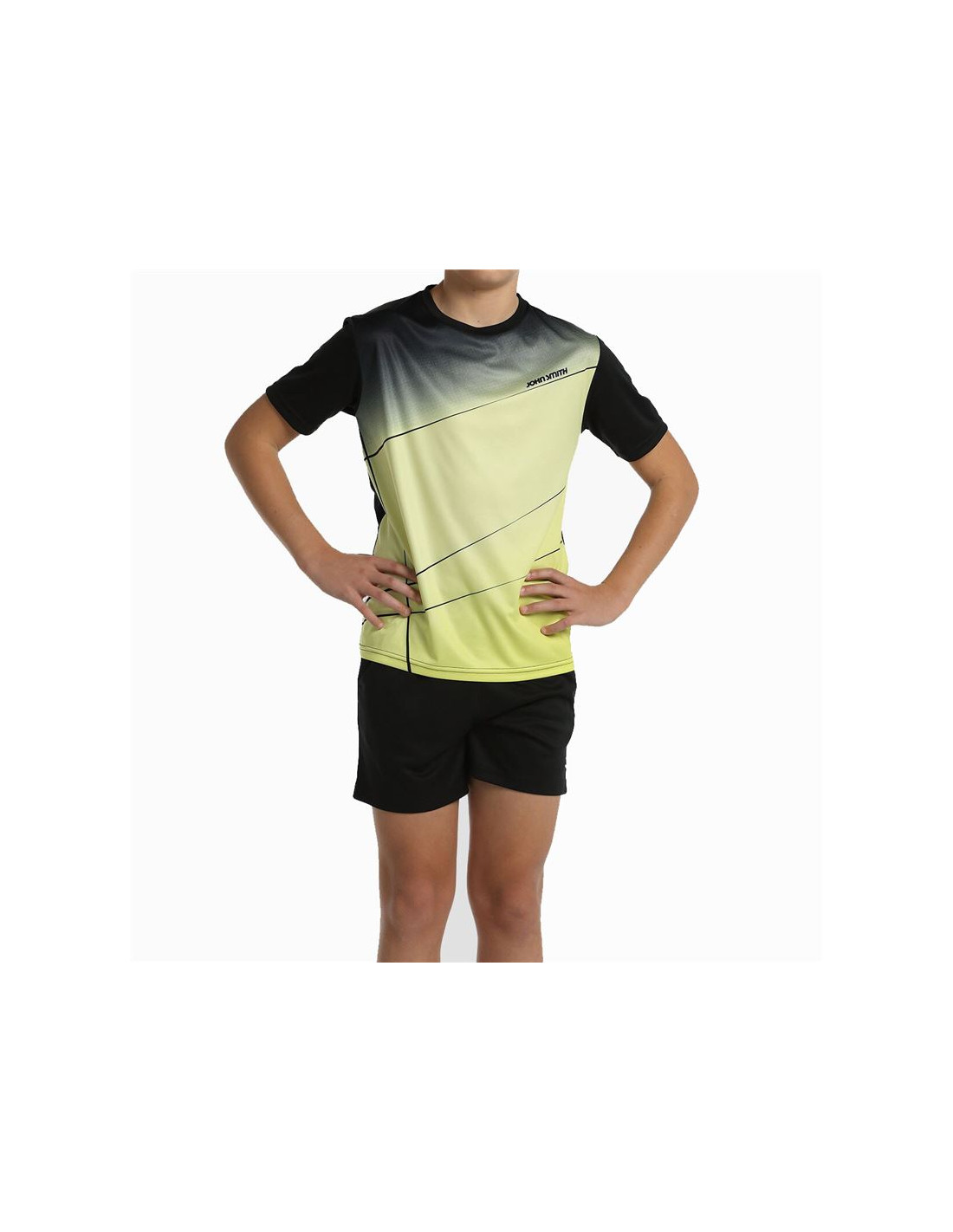 Conjunto de Pádel John Smith Bajea Limon Niño