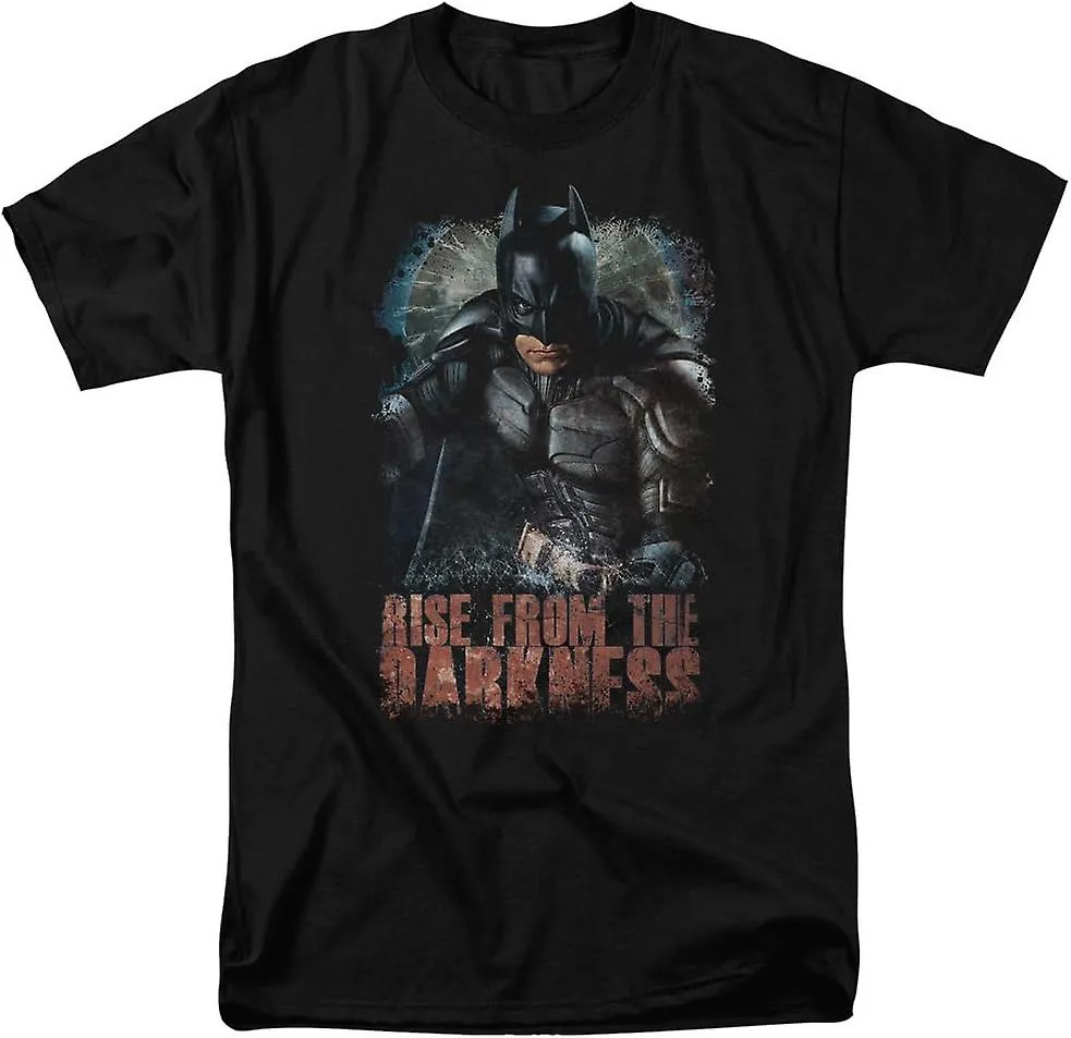 DC COMICS MEN'S BATMAN THE DARK KNIGHT RISES TEASER POSTER TSHIRTSD'1681DE'1682