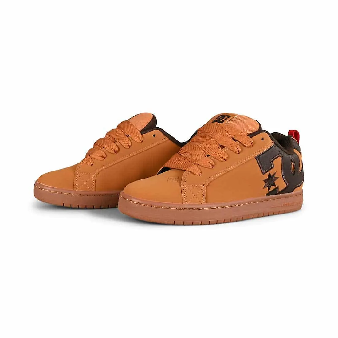 DC COURT GRAFFIK SE SKATE SHOES  TRIGO/CAFé TURCO