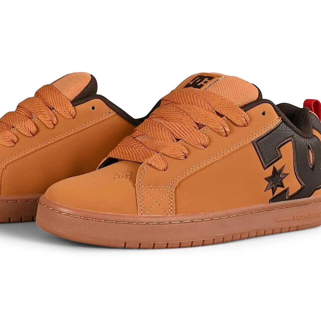 DC COURT GRAFFIK SE SKATE SHOES  TRIGO/CAFé TURCO