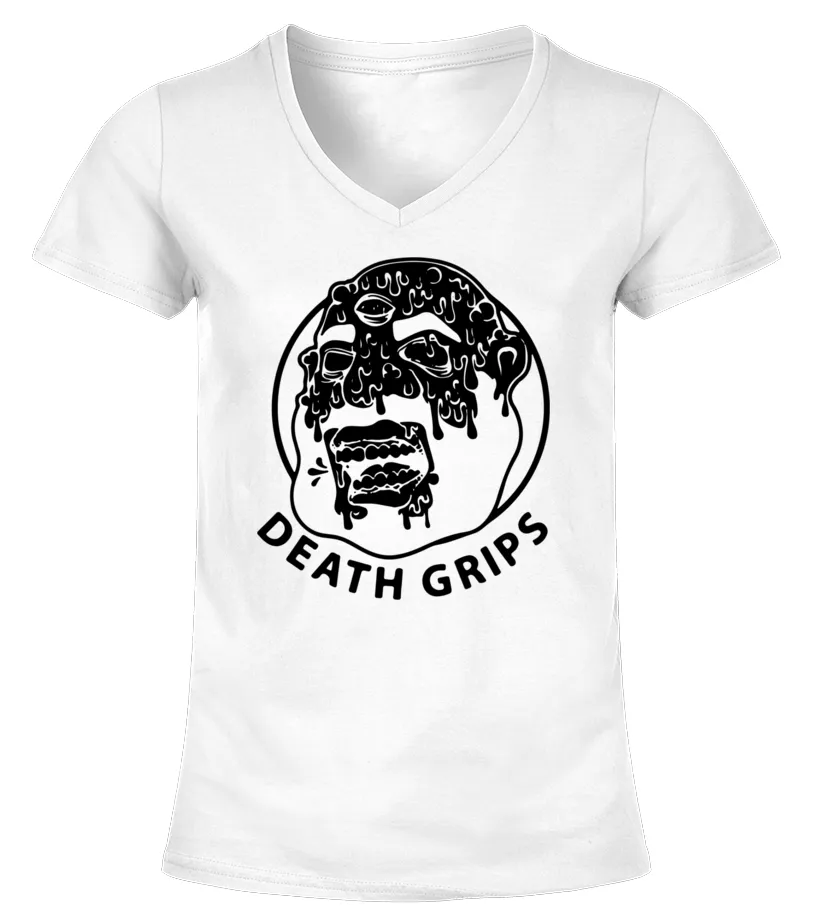 Death Grips Merch Camiseta cuello pico Mujer