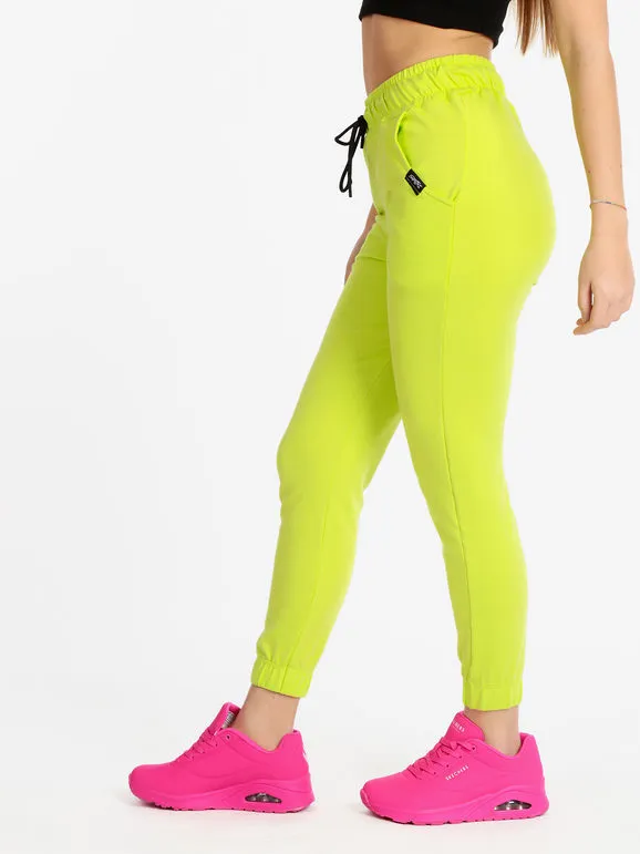 Dekuba Pantalón deportivo de mujer con puños
