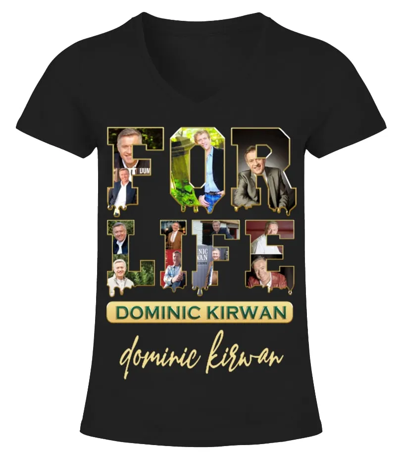DOMINIC KIRWAN FOR LIFE Camiseta cuello pico Mujer
