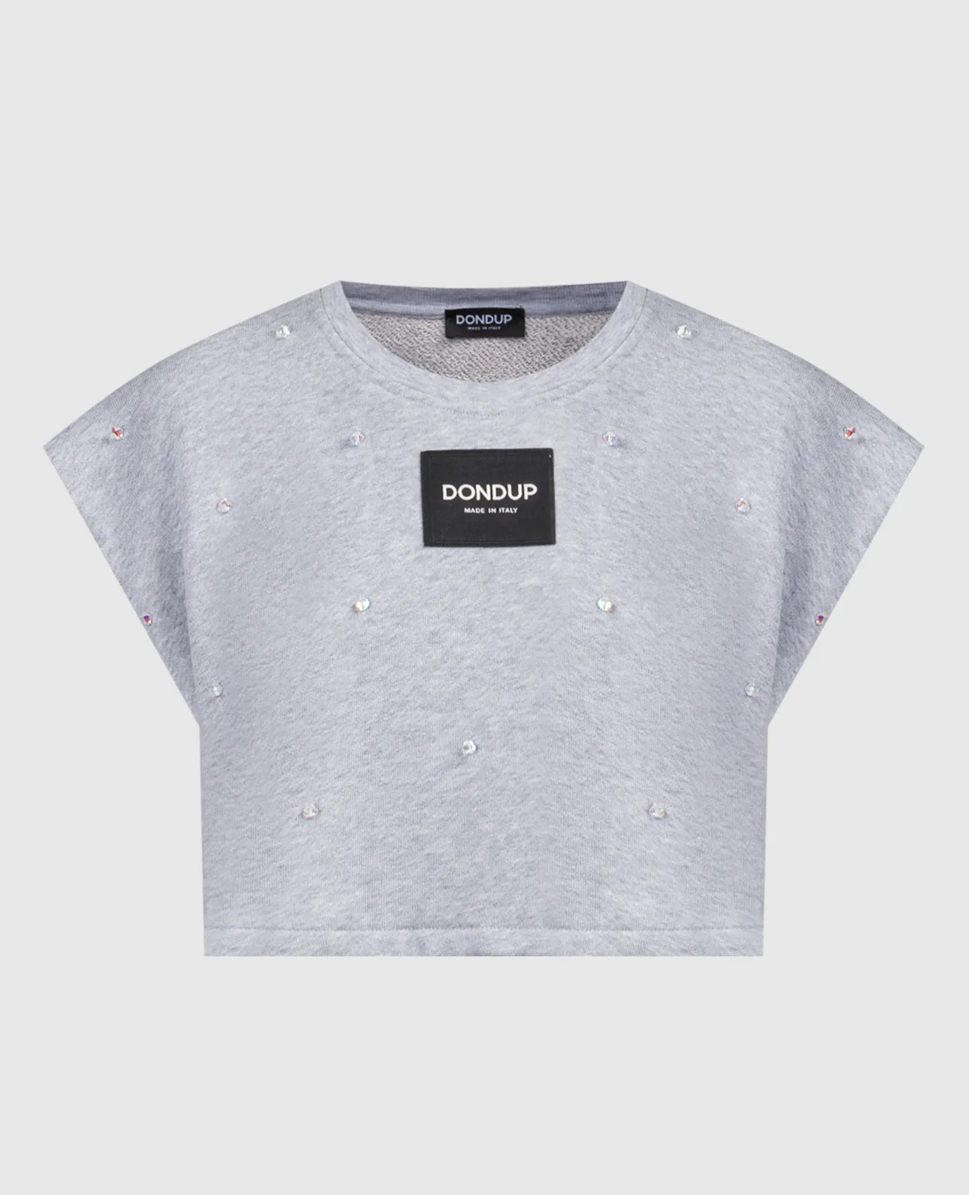 Dondup Gray top with beads
