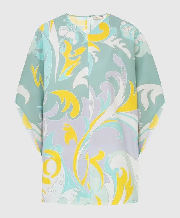 EMILIO PUCCI Top with Lilly print