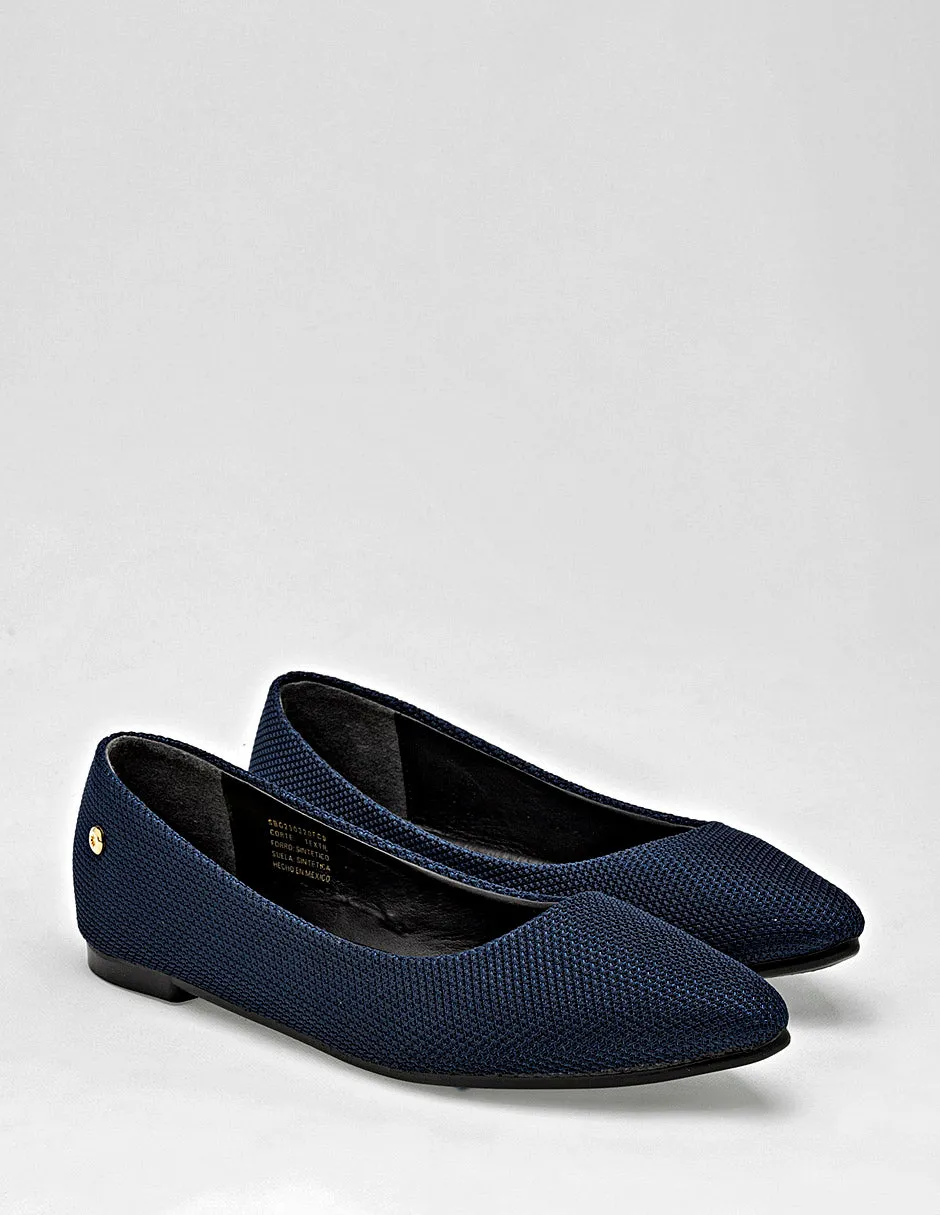 Flats puntiagudas para mujer cod. 109075