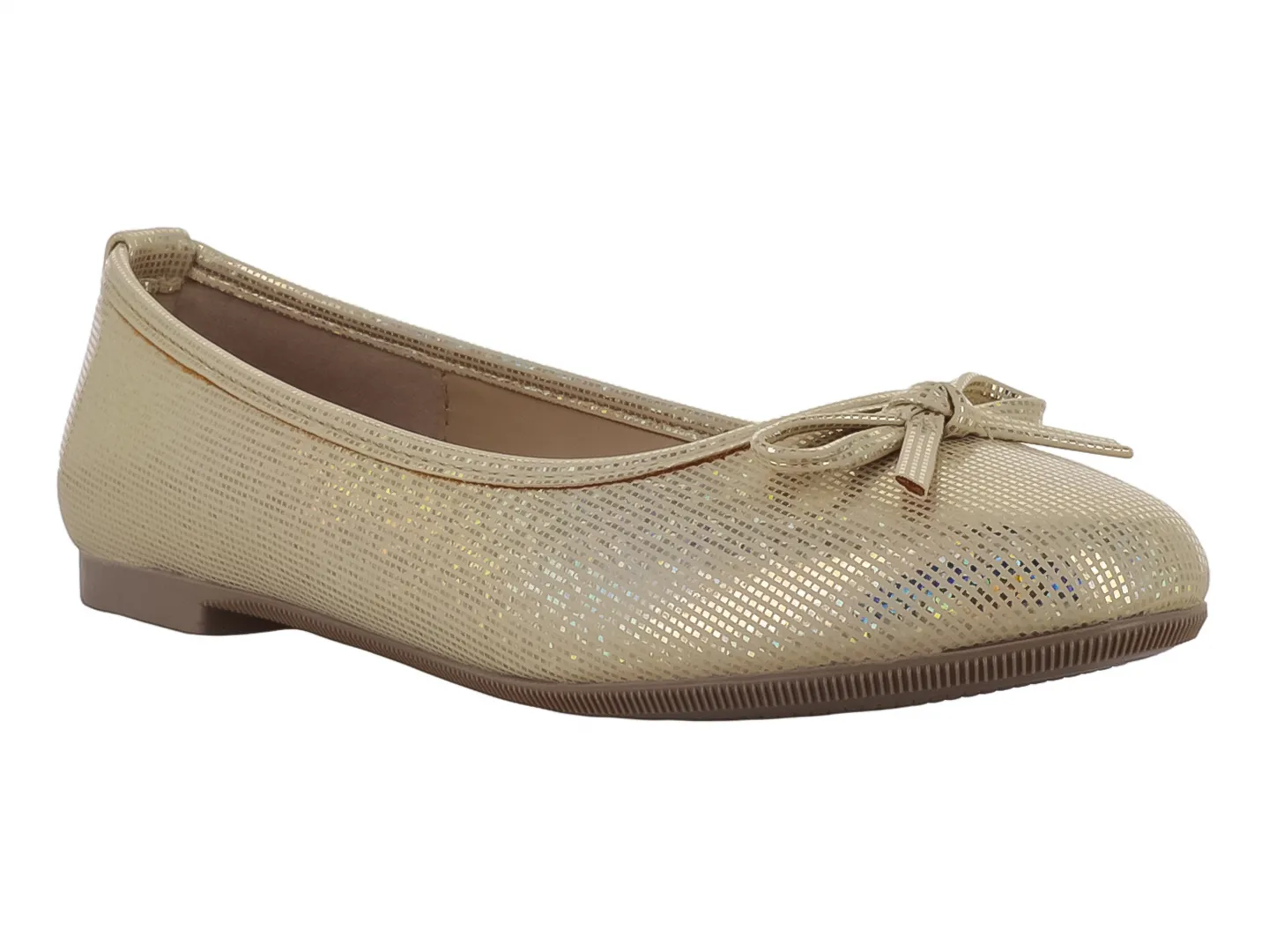Flats Tropicana Fantasia Oro Para Niña