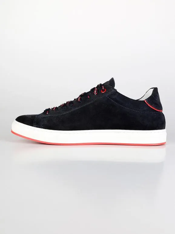 Freetime Zapatillas bajas en piel serraje.