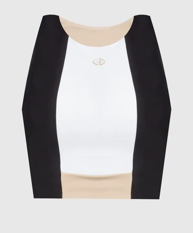 Goldbergh Facade black top with logo print