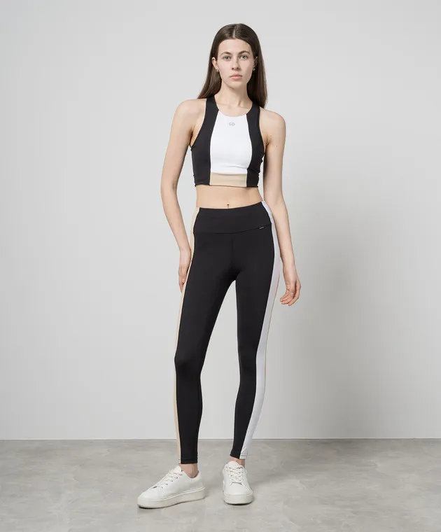 Goldbergh Facade black top with logo print