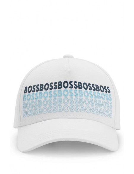 GORRA BOSS BLANCA  ECOOL