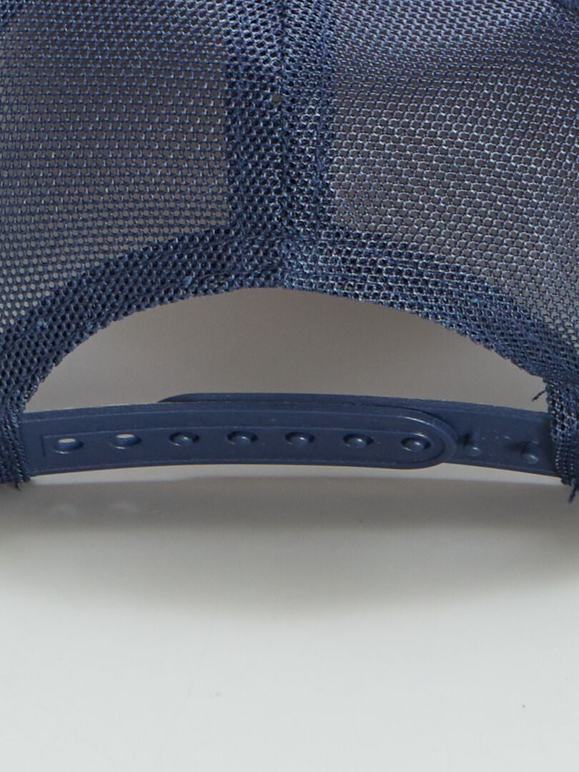 GORRA DE TELA  AZUL