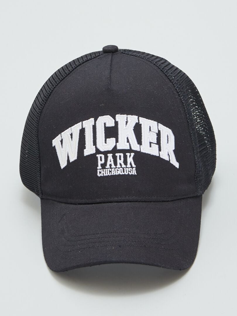 GORRA DE TELA  NEGRO