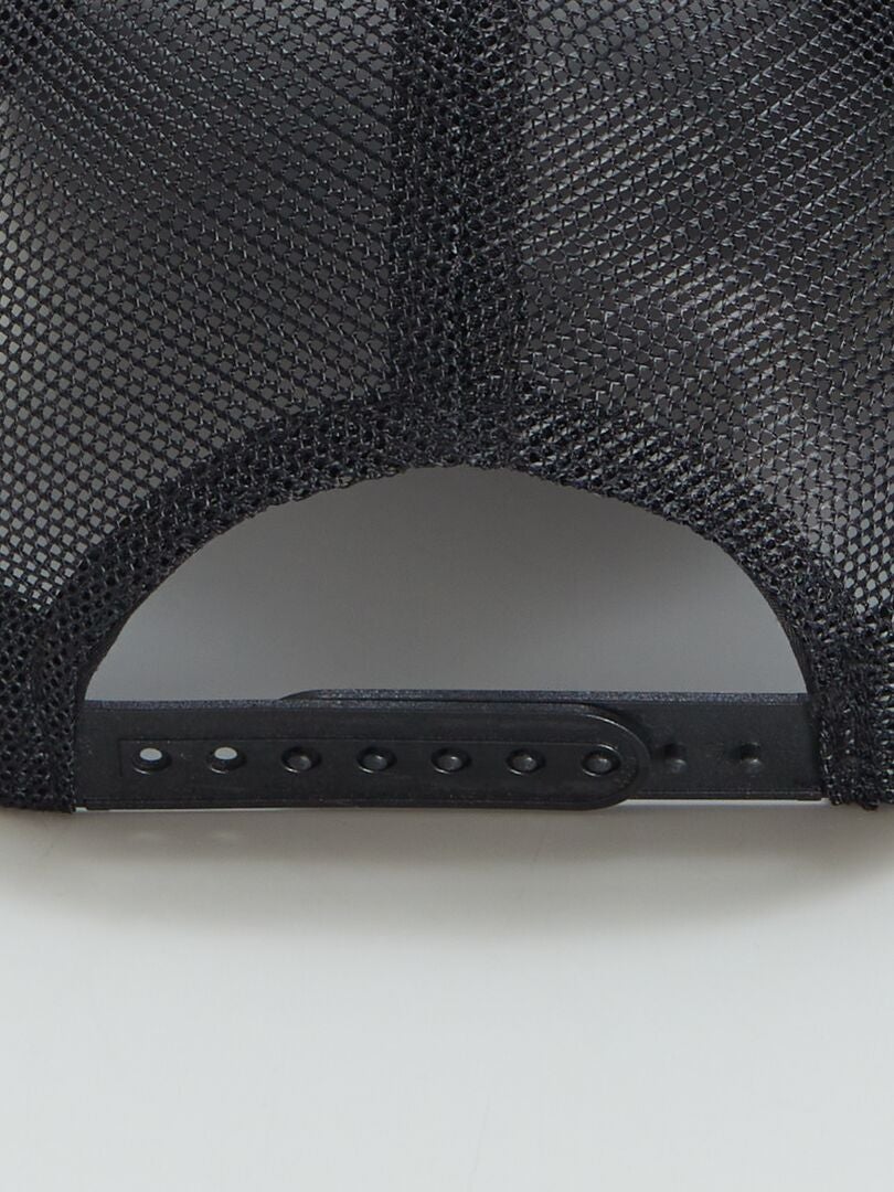 GORRA DE TELA  NEGRO