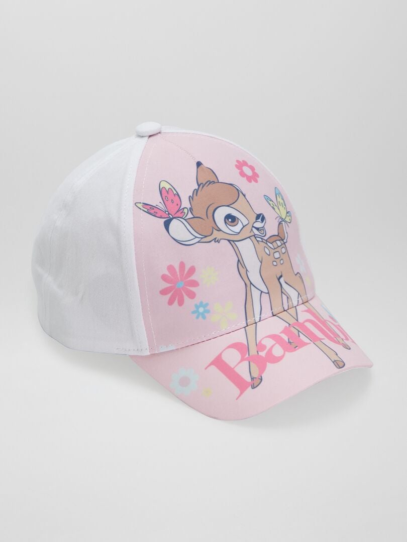 GORRA DE TELA 'BAMBI'  BLANCO
