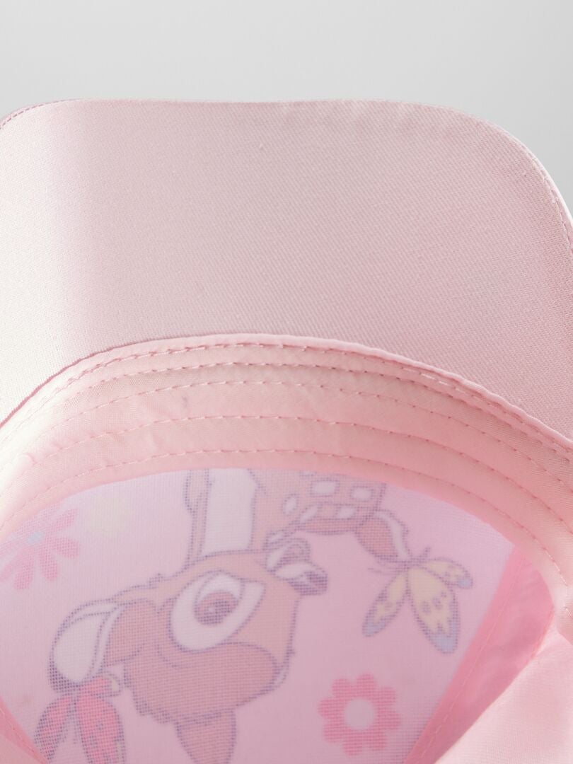 GORRA DE TELA 'BAMBI'  ROSA