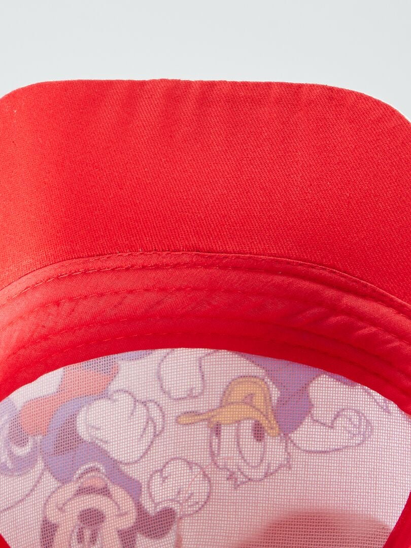GORRA DE TELA 'DISNEY'  ROJO