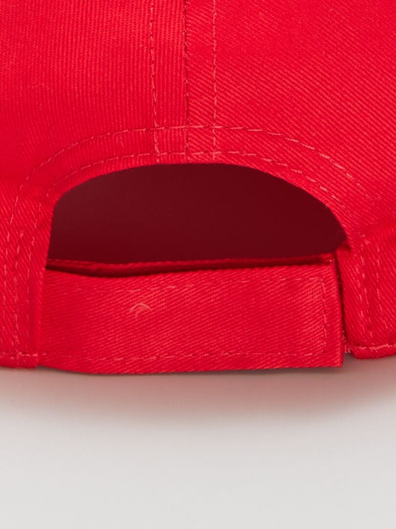 GORRA DE TELA 'POOL TIME'  ROJO