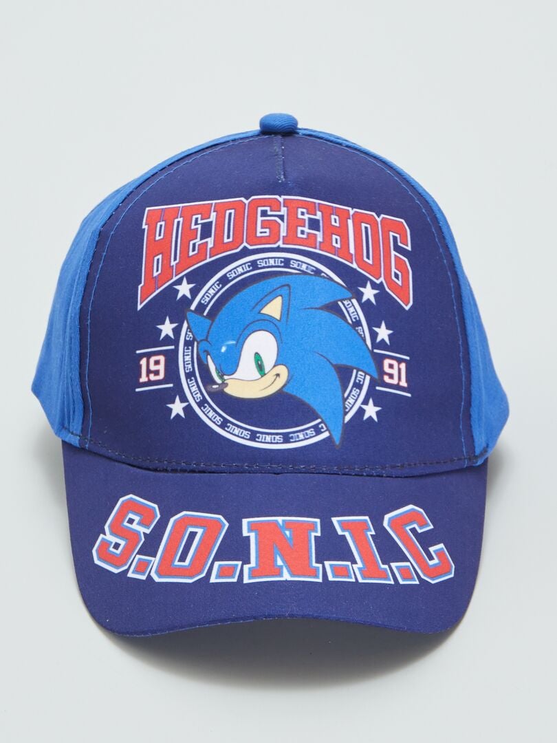 GORRA DE TELA 'SONIC'  AZUL