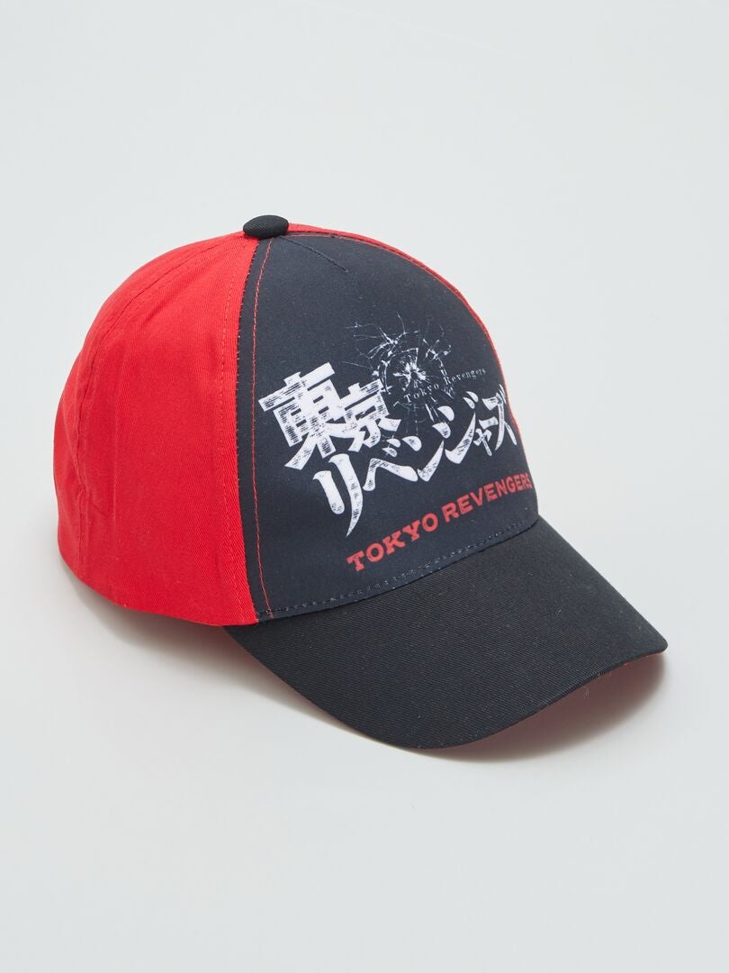 GORRA DE TELA 'TOKYO REVENGERS'  ROJO