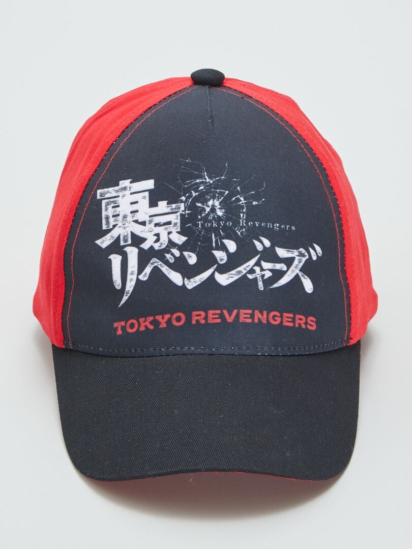GORRA DE TELA 'TOKYO REVENGERS'  ROJO