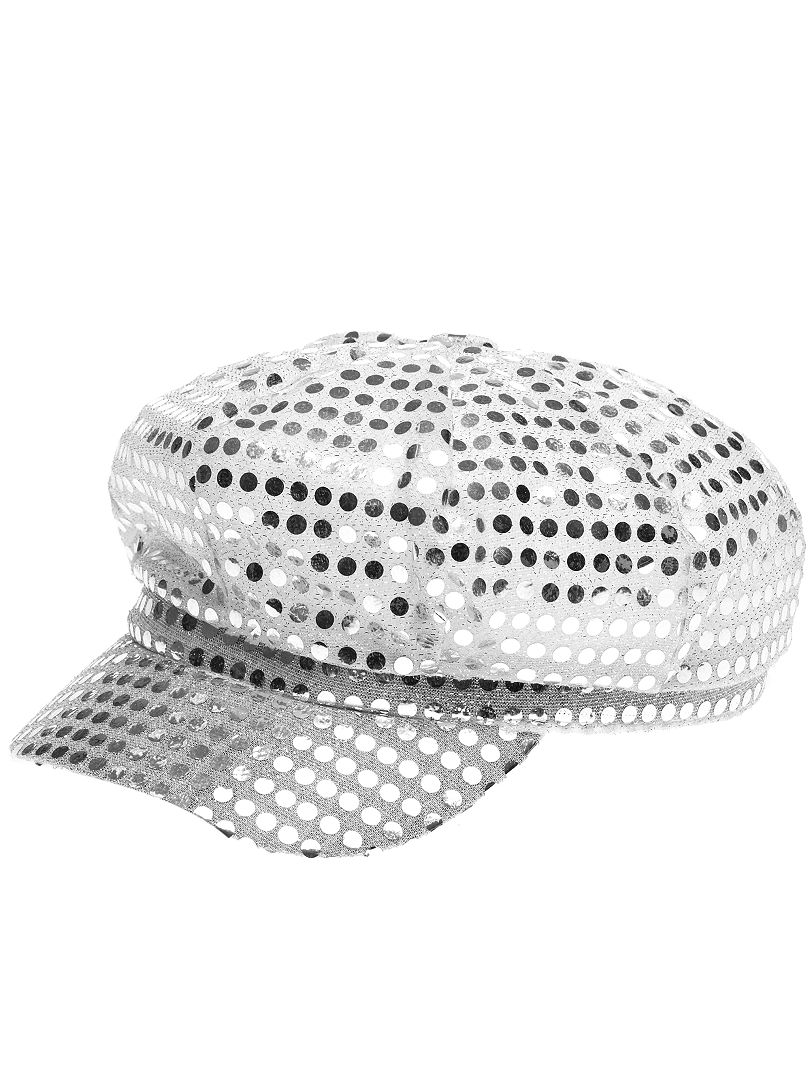 GORRA DISCO  PLATA