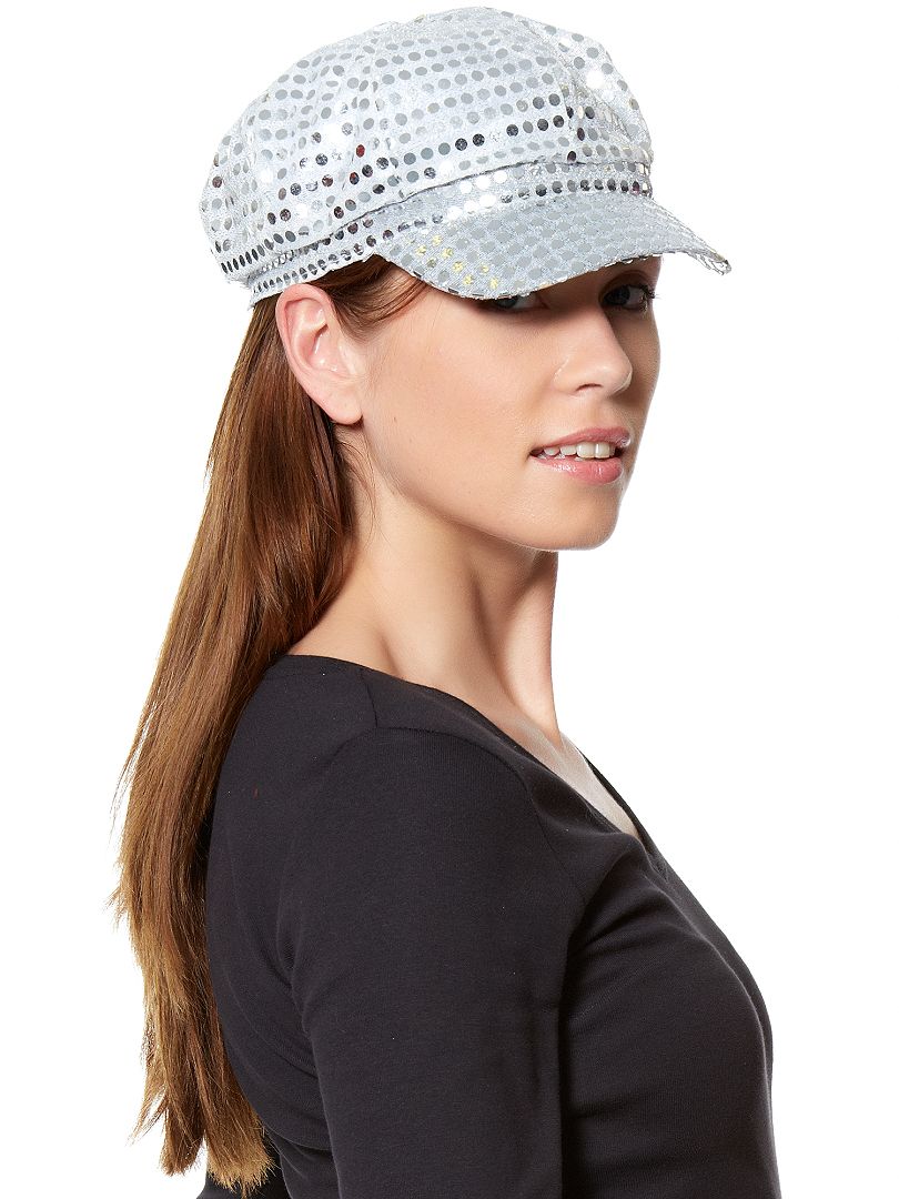 GORRA DISCO  PLATA