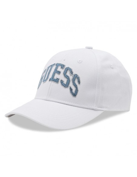 Gorra Guess Blanca Hombre