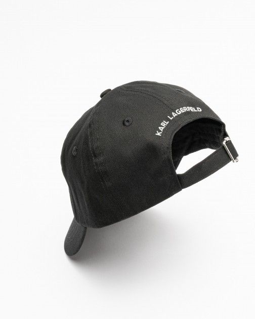 Gorra Karl Lagerfeld K/Ikonik 2.0 CHOUPRHNSTNS Cap Negro