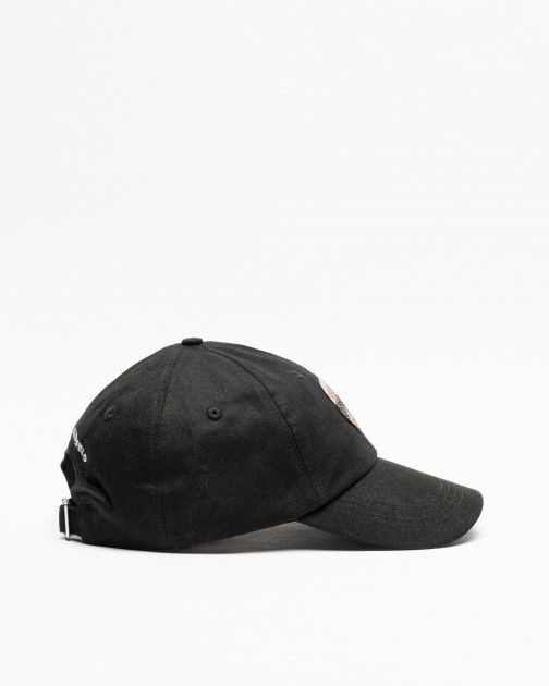 Gorra Karl Lagerfeld K/Ikonik 2.0 Karl RHNSTNS Cap Negro