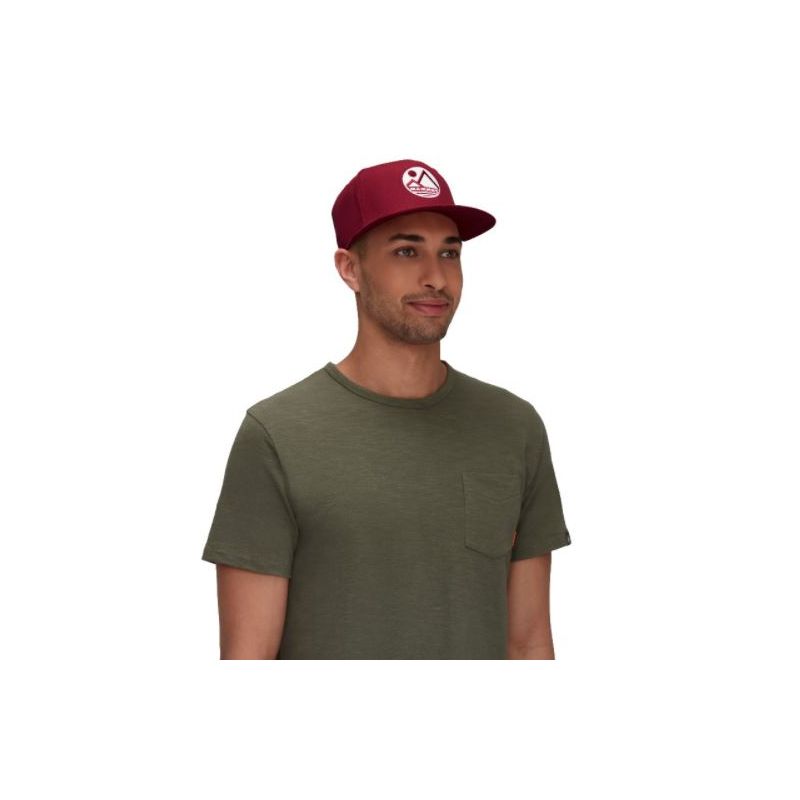 Gorra Mammut Massone (rojo sangre)