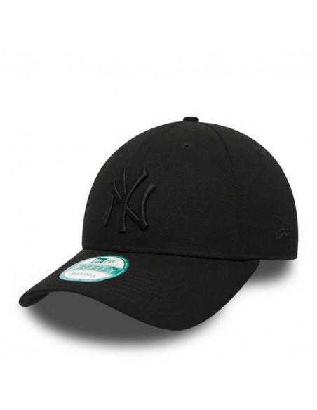 GORRA NEW ERA NEGRA LOGO FRONTAL  ECOOL