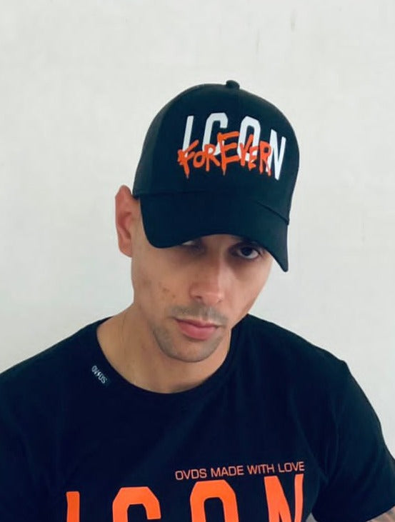 GORRA OVDS  CAPFOREVER NEGRO/NARANJA