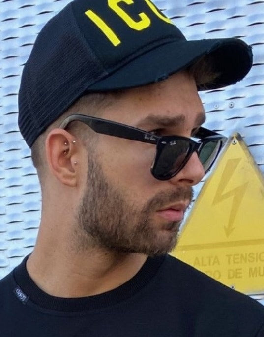 GORRA OVDS ICON  CAPBASIC NEGRO/AMARILLO