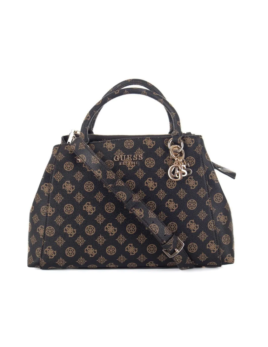 GUESS  BOLSO MOCHA LOGO EVELUNE PG935307