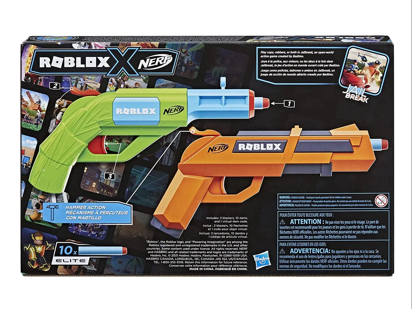 Hasbro Has F2479 Varios Jail Break 2 Pack Unica          (010)