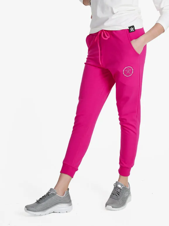 Hollywood Milano Pantalón deportivo de mujer con puños.