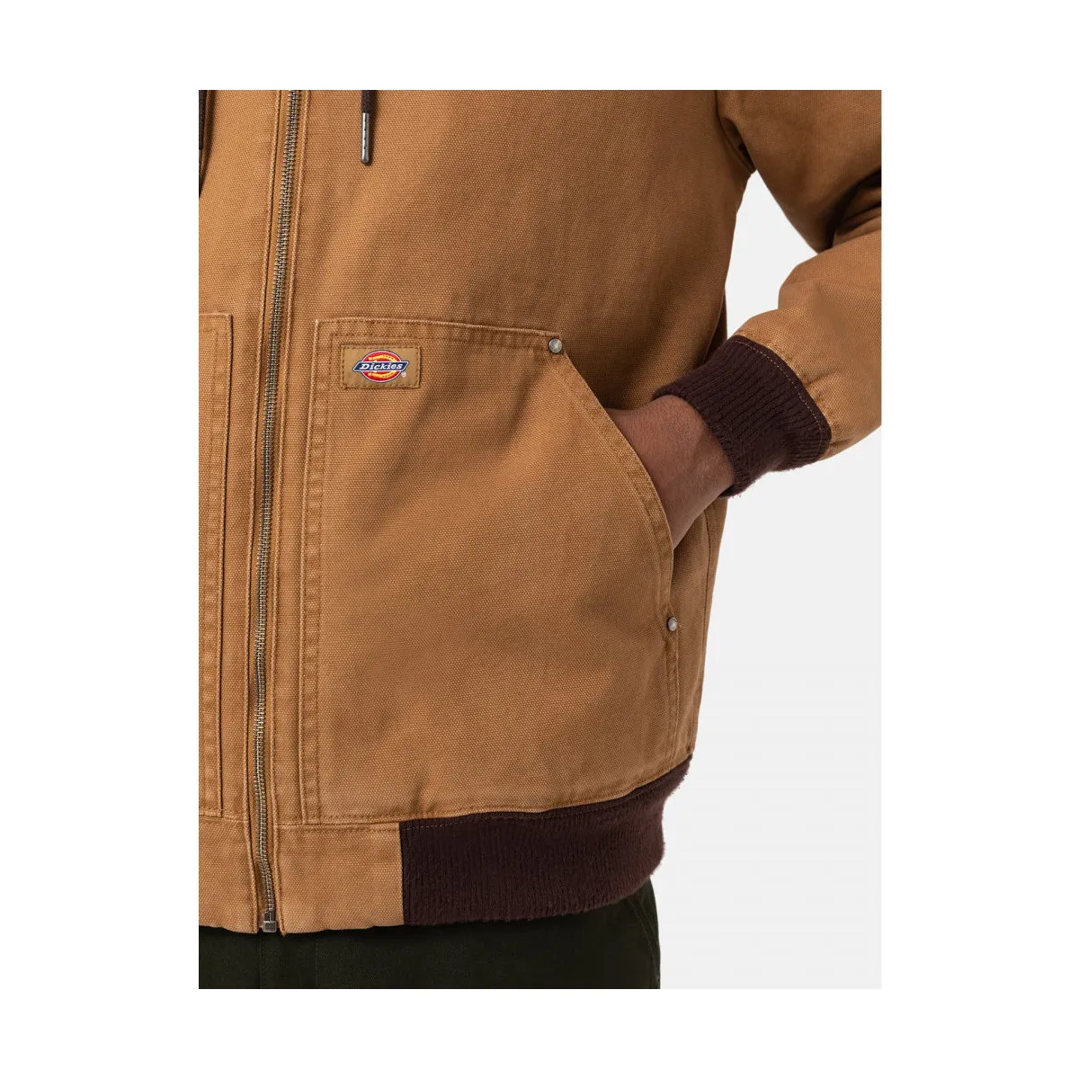 hooded dc jckt