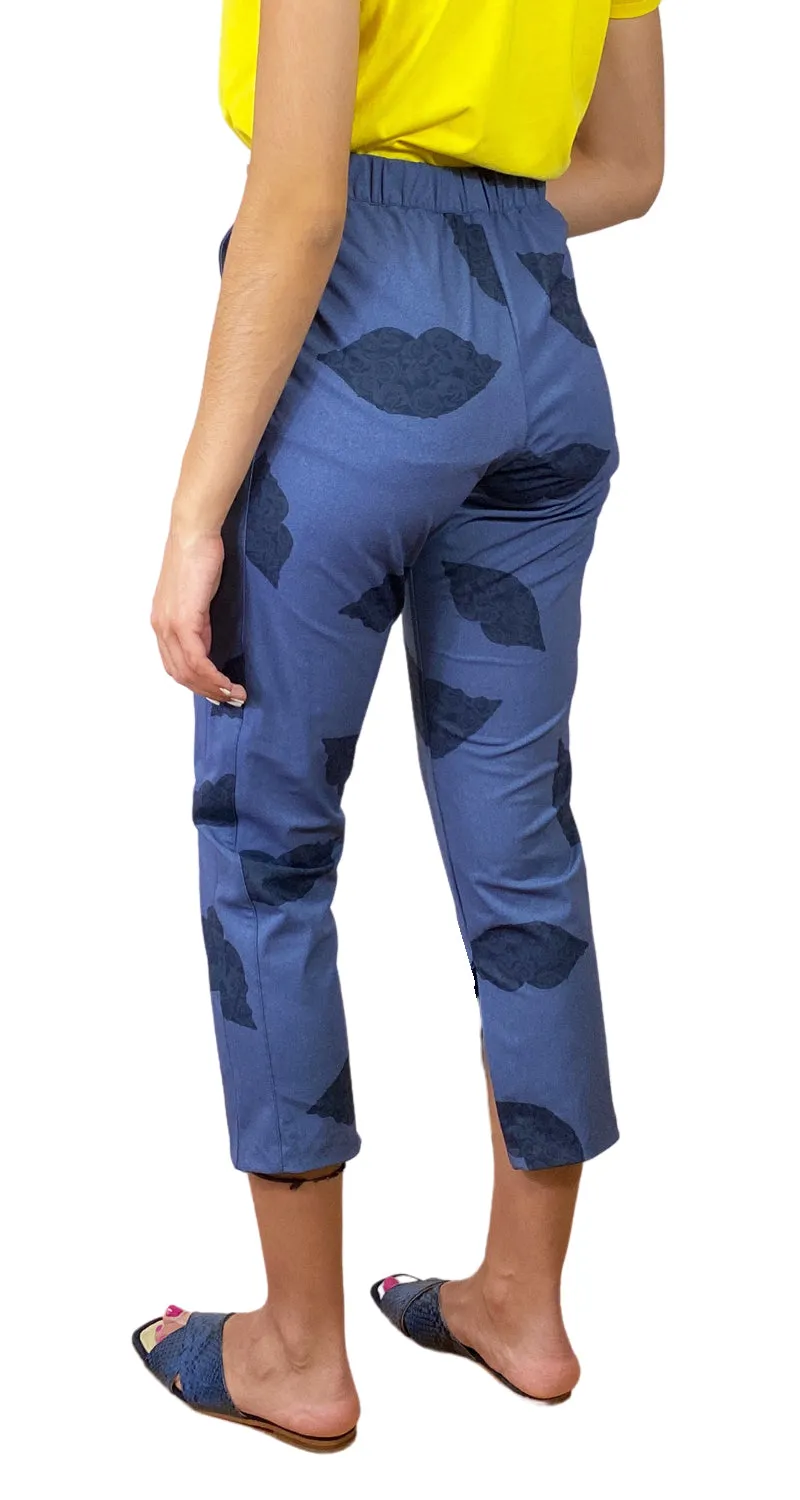 JAZMIN CHEBAR Pantalón Azul Besos