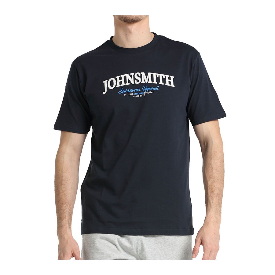 John Smith Camiseta HOMBRE JAULA M 004 MARINO