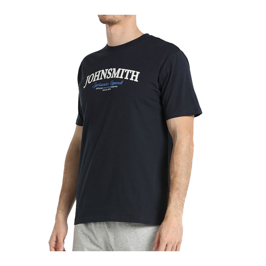 John Smith Camiseta HOMBRE JAULA M 004 MARINO