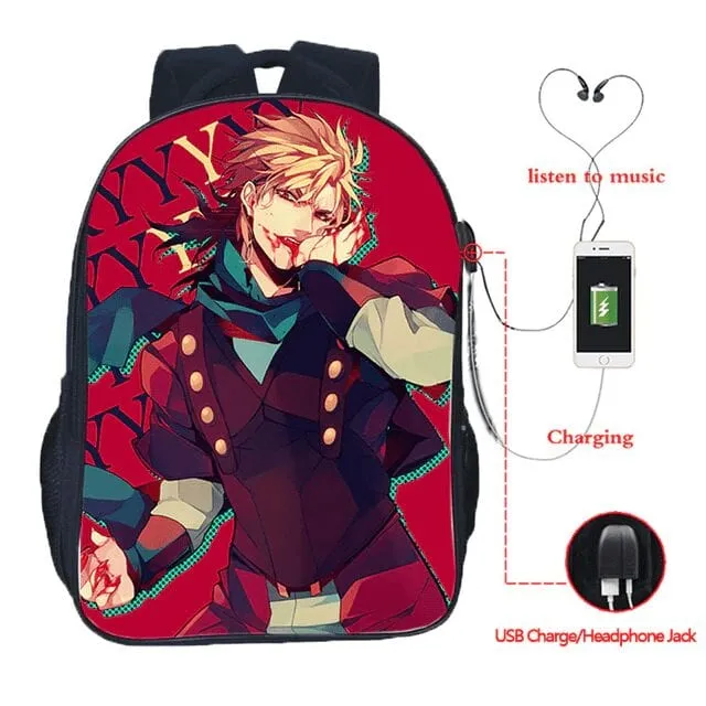 JoJo’s Bizarre Adventure Mochila Dio Burandō
