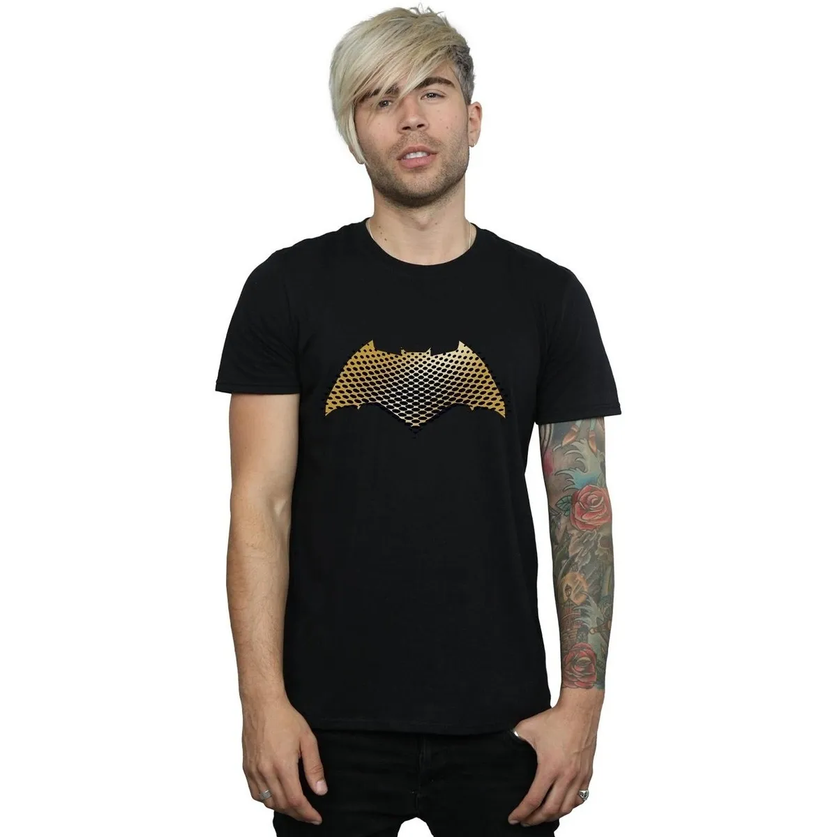 Justice League Movie Batman Logo Textured