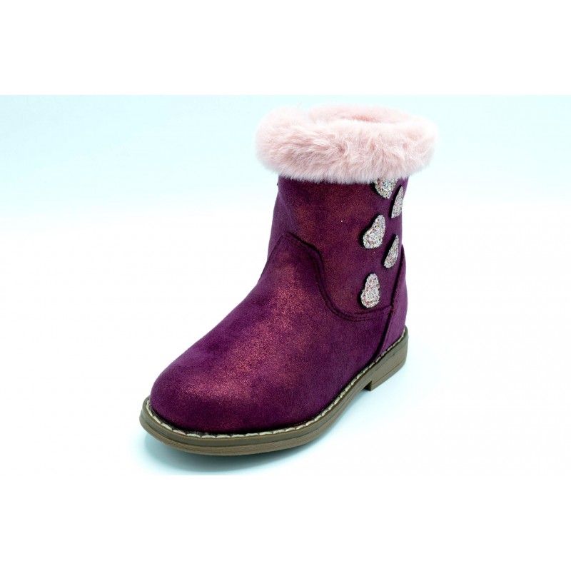 KTINNI KLK16805 BURDEOS  BOTA DE NIñA
